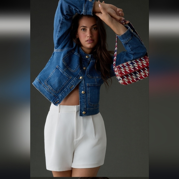 Anthropologie Coco Denim Jacket - Picture 6 of 9